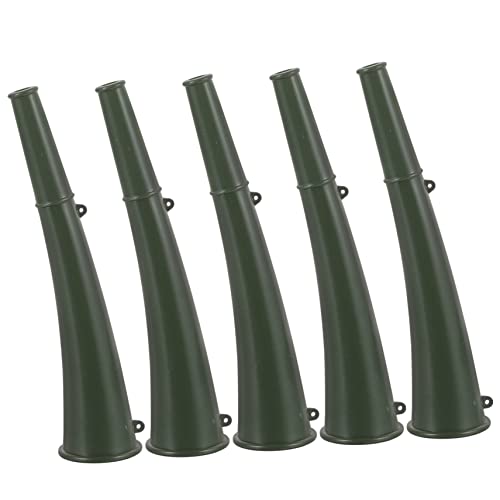 MAGICLULU 5 Stück Teiliges Kleine Kunststoff Signalhörner für Training und Outdoor Langlebige Laute Tröten für Sportveranstaltungen und Bootsfahrten Tragbare Grüne für Erwachsene MAGICLULU 5 Stück Teiliges Kleine Kunststoff Signalhörner für Training und Outdoor Langlebige Laute Tröten für Sportveranstaltungen und Bootsfahrten Tragbare Grüne für Erwachsene von MAGICLULU