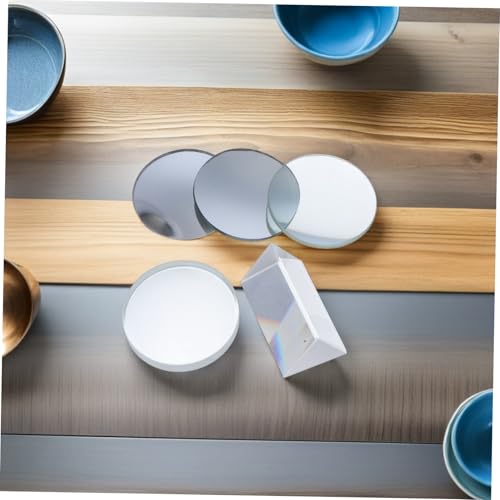 MAGICLULU 5 Stück Teiliges Optisches Linsenset aus Klarem Optischem Glas Konvexe und Konkave Linsen für Physikalische Experimente Unterricht und Optische Demonstrationen MAGICLULU 5 Stück Teiliges Optisches Linsenset aus Klarem Optischem Glas Konvexe und Konkave Linsen für Physikalische Experimente Unterricht und Optische Demonstrationen von MAGICLULU