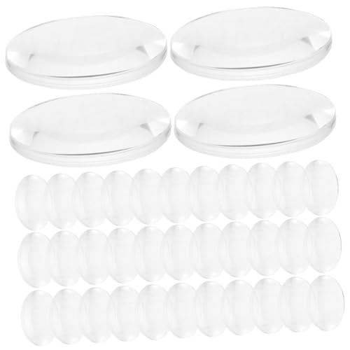 MAGICLULU 50 Stück Transparente Bikonvexe Linsen Optische Linsen für Physikunterricht Laborversuche DIY Projekte Teleskoplinse Lernwerkzeug MAGICLULU 50 Stück Transparente Bikonvexe Linsen Optische Linsen für Physikunterricht Laborversuche DIY Projekte Teleskoplinse Lernwerkzeug von MAGICLULU