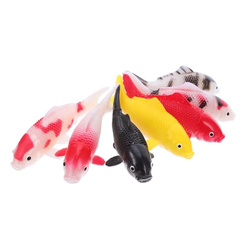 MAGICLULU 7stücke Künstliche Koi-Fische Schwimmende Fischfiguren Miniatur-goldfisch-statuen Ornamente Für Aquarium-Dekoration Feengarten-Dekoration MAGICLULU 7stücke Künstliche Koi-Fische Schwimmende Fischfiguren Miniatur-goldfisch-statuen Ornamente Für Aquarium-Dekoration Feengarten-Dekoration von MAGICLULU