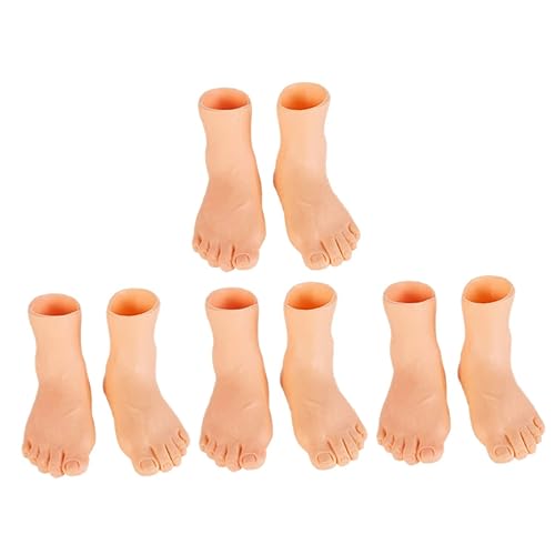 MAGICLULU 8St Puppen kinderpuppe Handpuppen Finger Puppets Lustige Fingerpuppen Griffbrett Neuheit Fingerpuppen Marionette Cartoon-Fingerpuppe Fingerpuppen Masse Plastik Light Brown von MAGICLULU