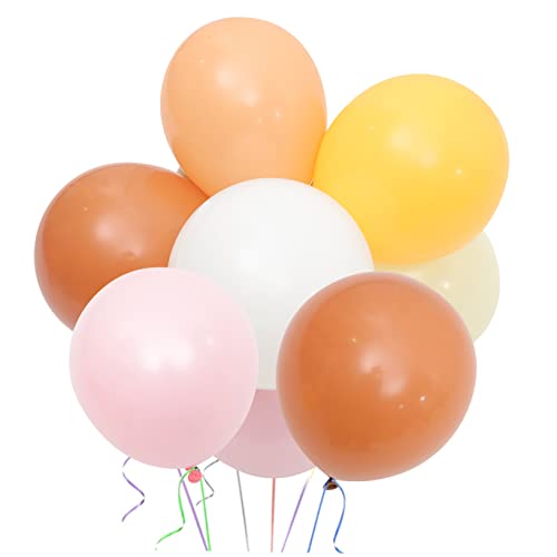 MAGICLULU 9 Sätze Latexballon Gänseblümchen Globos Bausätze Ballonbogenband Party Rosa Elektrische Ballonpumpe Quaste Blumenballongirlande Hochzeitsblumenballons Hochzeitsballons Emulsion von MAGICLULU