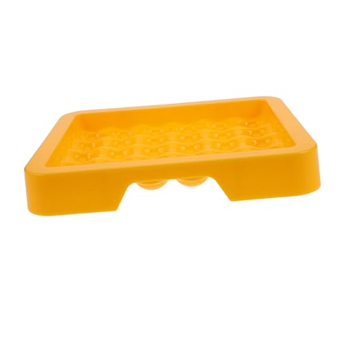 MAGICLULU Kasten Lotteriebox Ballablage Brettspieltisch Tischspiele Familienspiele Rollende Kugel Brettspiele Für Erwachsene Reversi-Spiel Kinderspiele Yellow Plastik von MAGICLULU