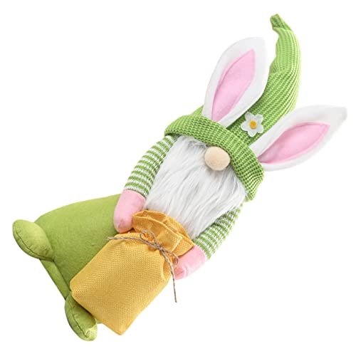 MAGICLULU Konfuzianische Puppe Puppenspielzeug Hase Kuchendekoration Kaninchenpuppen Weiches Hasenspielzeug Kuscheltier Faultier Meerschweinchenfiguren Einhorn Hasenaufkleber von MAGICLULU