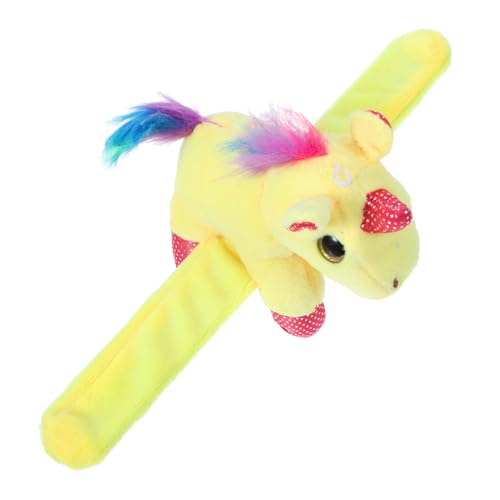 MAGICLULU Kuscheltier Einhorn Slap Band Weiches Plüscharmband Für Perfekte Gastgeschenke Und Party Dekoration Und Komfortabel von MAGICLULU