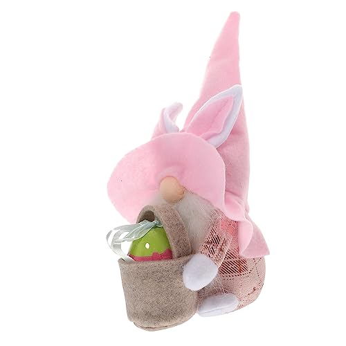 MAGICLULU Osterhase Awad Kaninchen Zwerg Puppe Ornament Gefüllte Osterbabys Puppen Geburtstag Dekorationen Füllstoff Niedliche Tierplüschfee Häschen Babyspielzeug Einhorn Zwerge von MAGICLULU