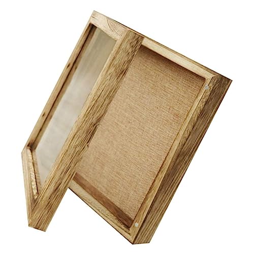 MAGICLULU Proben-ausstellungsbox Aus Holz Rahmen Für Gepresste Blumen Und Kleine Gegenstände Transparente Präsentation Für Heimdekoration MAGICLULU Proben-ausstellungsbox Aus Holz Rahmen Für Gepresste Blumen Und Kleine Gegenstände Transparente Präsentation Für Heimdekoration von MAGICLULU