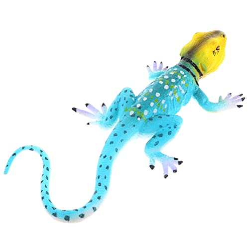 MAGICLULU Spielzeug Künstliche Eidechsen-Ornament Lernspielzeug Für Sphagnum Wurf Kleine Eidechsenstatue Gecko Bausatz Eidechsenfigur Eidechsentierfiguren Dinosaurier PVC von MAGICLULU