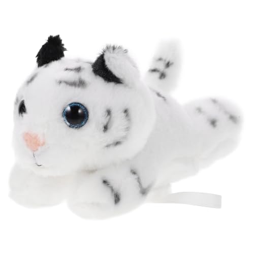 MAGICLULU künstliches Tiermodell tierkostüme pummeluff Kuscheltier beschwertes Kuscheltier lauch Kuscheltier Party Sachen Spielzeug Tiger-Requisite Cosplay-Zubehör Stofftiermodell Plüsch von MAGICLULU