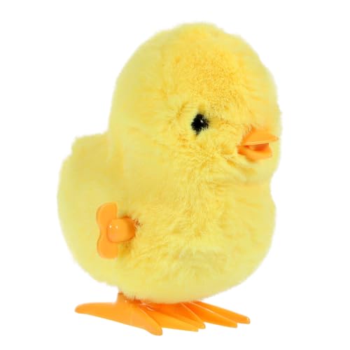 MAGICLULU üsch Huhn Aufziehspielzeug Springendes Huhn Mit Aufziehmechanismus Realistisches Tier Für Lustiges Für Ostern Und Geburtstage Ideales Für Jungen Und ädchen von MAGICLULU