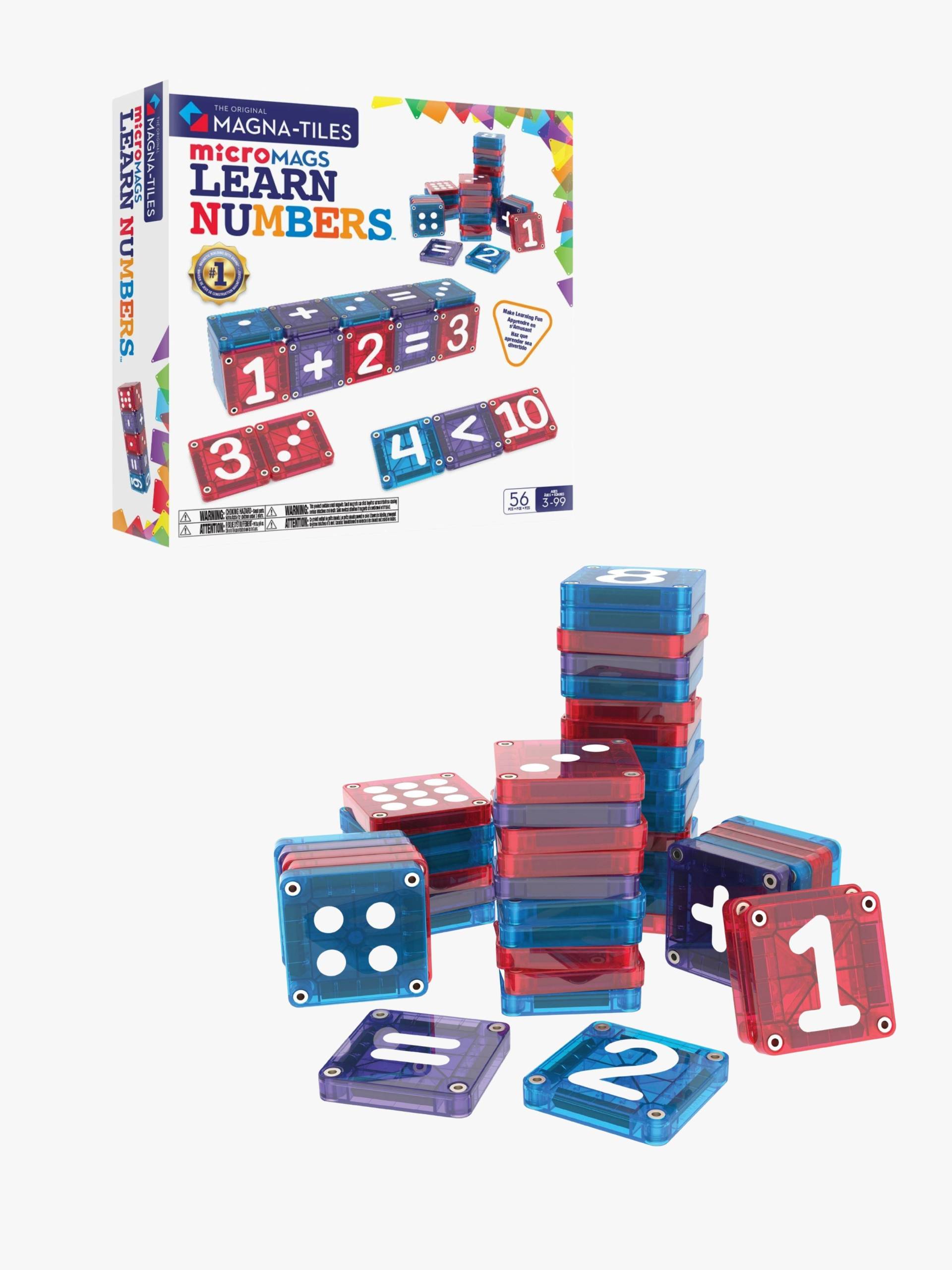 MAGNA-TILES MicroMAGS Zahlen Lernen Bauset 56 Teile MAGNA-TILES MicroMAGS Zahlen Lernen Bauset 56 Teile von MAGNA-TILES