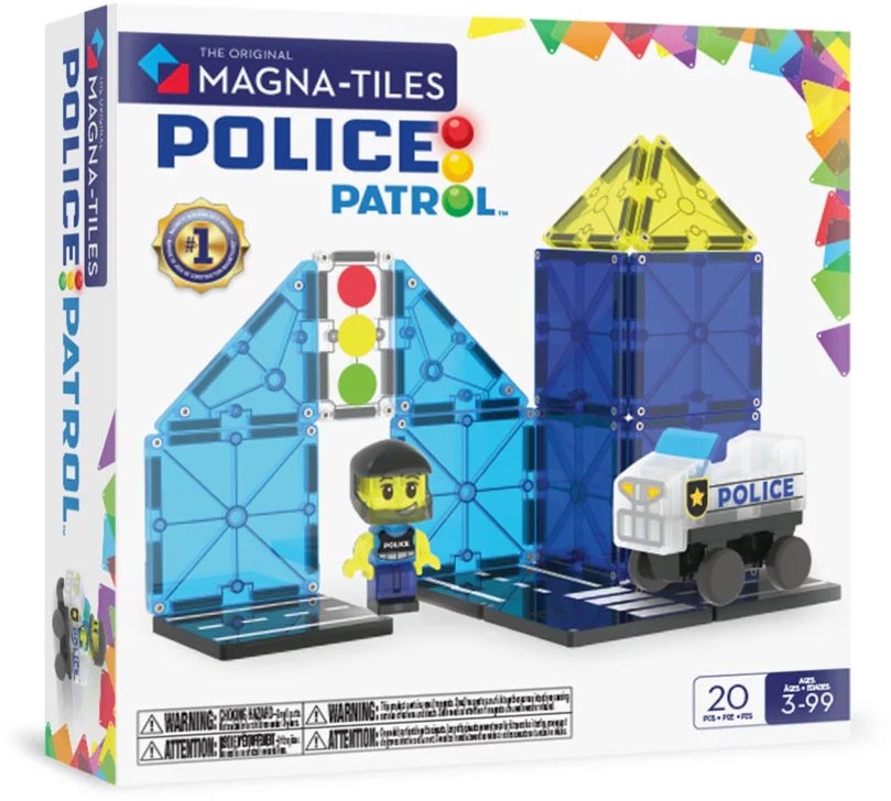 MAGNA-TILES Polizeistreife Bausatz 20 Teile MAGNA-TILES Polizeistreife Bausatz 20 Teile von MAGNA-TILES