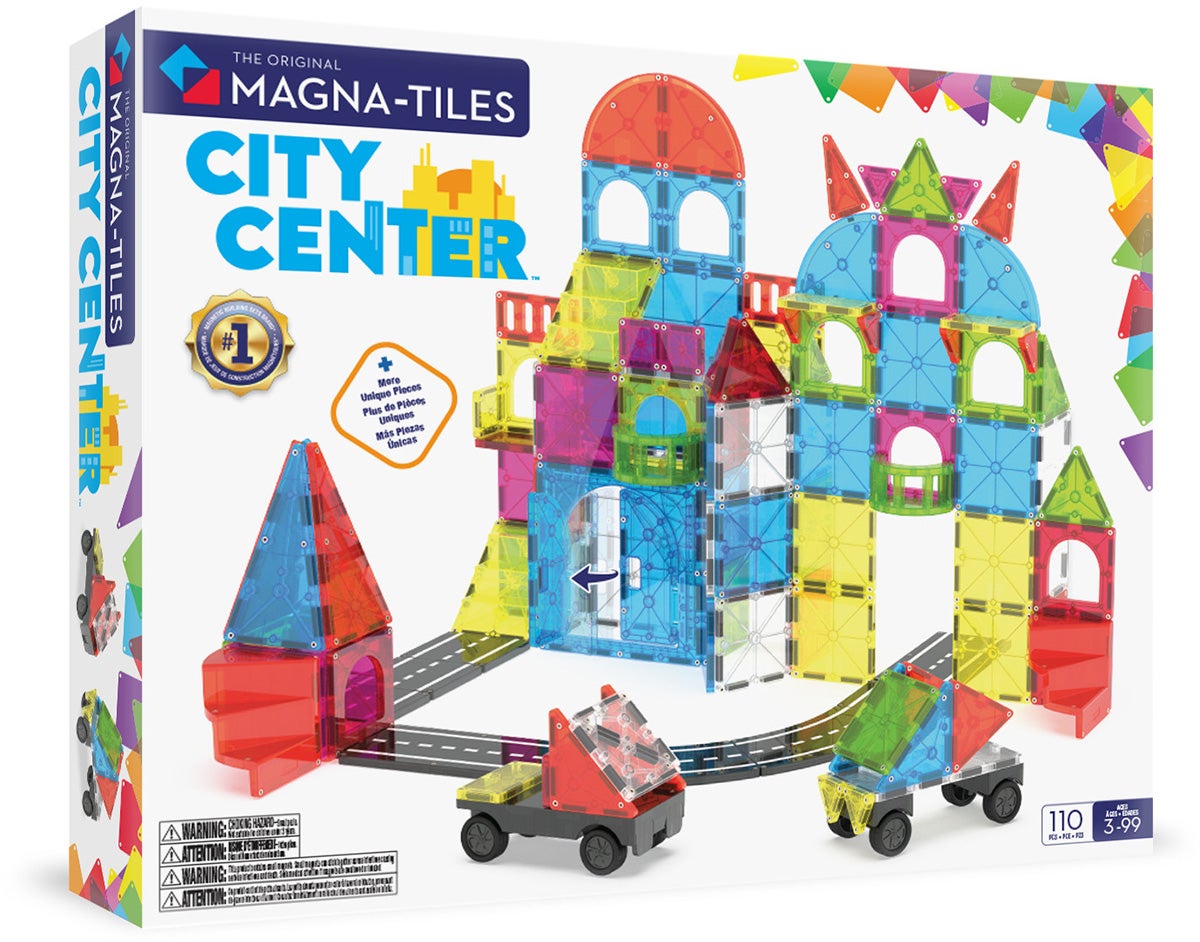 MAGNA-TILES Stadtzentrum Bausatz 110 Teile MAGNA-TILES Stadtzentrum Bausatz 110 Teile von MAGNA-TILES