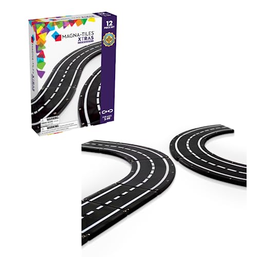 Magna Tiles - Xtras Roads 12-delig - Constructiespeelgoed von Magna-Tiles