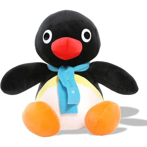 MAISEEN Süßer Pinguin Plush Tier, weiches Plush Tier Dekoration, Kinder Spielkamerad Kissen Weihnachten Geburtstagsgeschenk 9,8 Zoll von MAISEEN