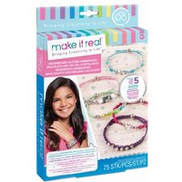 MAKE IT REAL 2901206 Regenbogen Glitzer Armbänder von MAKE IT REAL