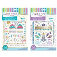 MAKE IT REAL 2902100 Metallic Tattoos, sortiert von MAKE IT REAL