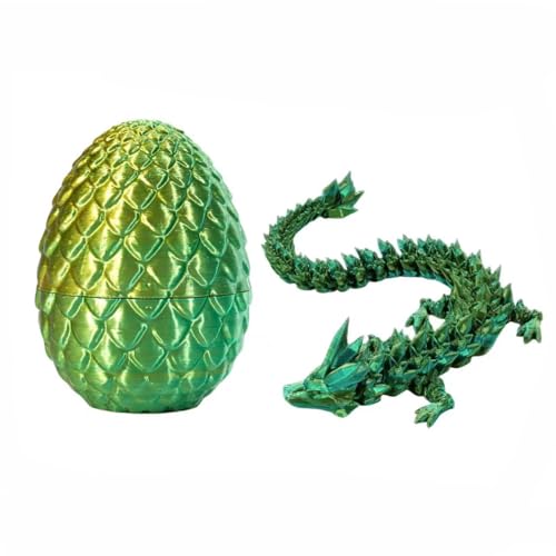 MAKFORT 3D Gedruckter Drache Überraschungsdrache Im Ei Artikulierter Kristalldrache mit Drachenei Beweglicher Drachen Figuren Überraschung Easter Dracheneier Wohnkultur Schreibtischspielzeug MAKFORT 3D Gedruckter Drache Überraschungsdrache Im Ei Artikulierter Kristalldrache mit Drachenei Beweglicher Drachen Figuren Überraschung Easter Dracheneier Wohnkultur Schreibtischspielzeug von MAKFORT
