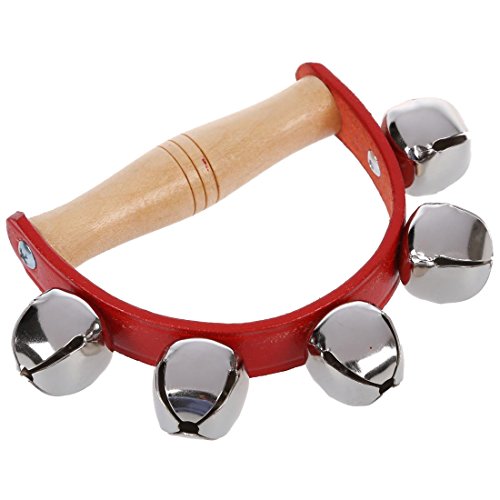 MAKIVI Handbell Kinder Kinder Early Lerninstrument Musikinstrument Rhythmus Schlag Schütteln Jingle Bell Spielzeug Werkzeug von MAKIVI