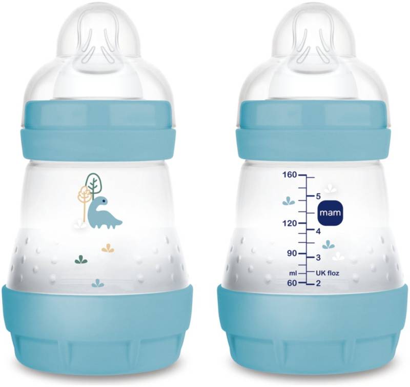 MAM Easy Start Babyflasche Anti-Kolik 160 ml, Blau von MAM