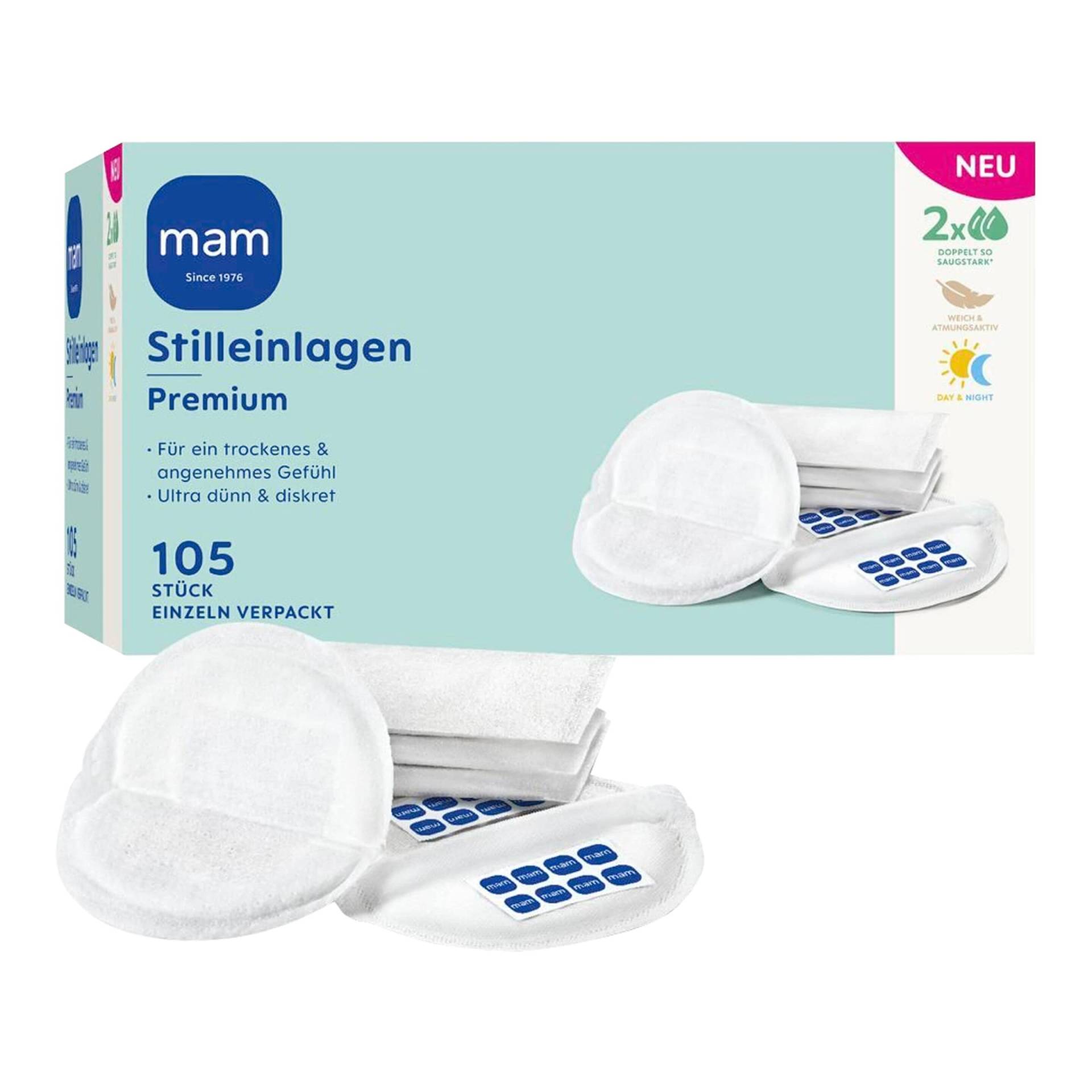 Mam 105er-Pack Einweg-Stilleinlagen Mam 105er-Pack Einweg-Stilleinlagen von MAM