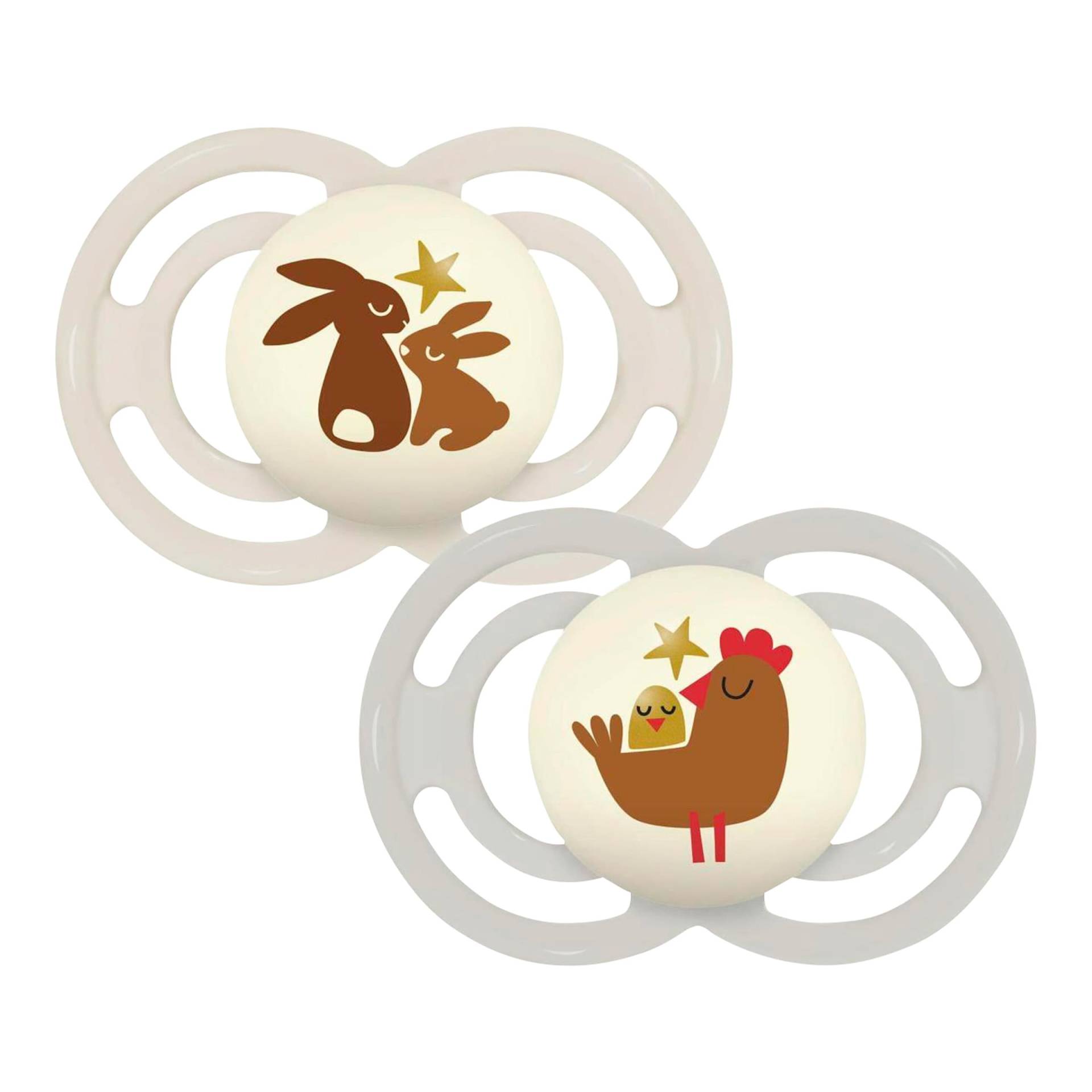 Mam 2er-Pack Schnuller Perfect Night Silikon, ab 16M Mam 2er-Pack Schnuller Perfect Night Silikon, ab 16M von MAM