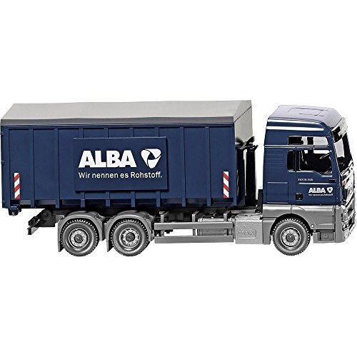 Wiking 067204 Spur H0 Meiller MAN TGX Euro 6 Abrollcontainer Alba 1:87 von Wiking