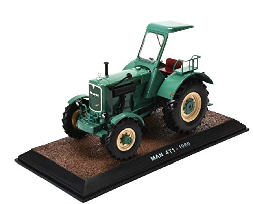 Historischer Traktor 1960 MAN 4T1 1:32 DieCast Metall Miniaturmodelle Modellauto von ZYZYZK