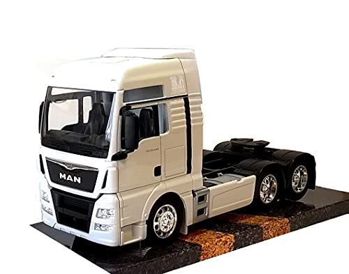 MAN TGX 26.440 (6x4), weiss, 0, Modellauto, Fertigmodell, Welly 1:32 von Sportsman