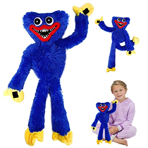 MANBOC Poppy Playtime, 40CM Blau Plüsch Plüschpuppe Bobby Puppe Cartoon Plüschtier Sammlung, Dekoration, Geburtstagsgeschenk für Erwachsene und Kinder von MANBOC