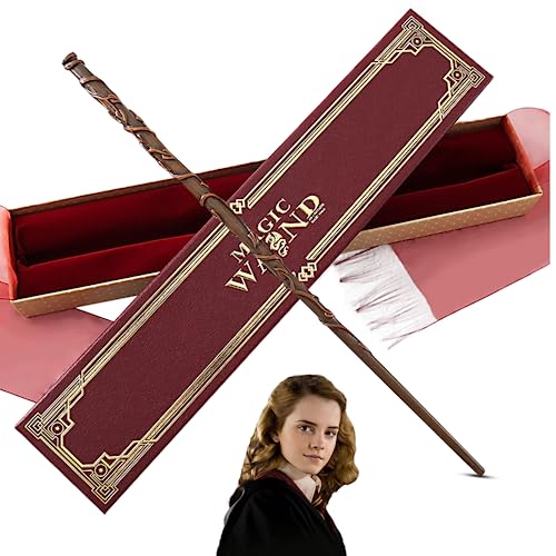 MANBOC Zauberstab, Wizarding World Harz Zauberstab Luxus Zauberstab Zauberstab mit Box, Requisiten Zauberstab Gut für Geburtstage, Cosplay von MANBOC