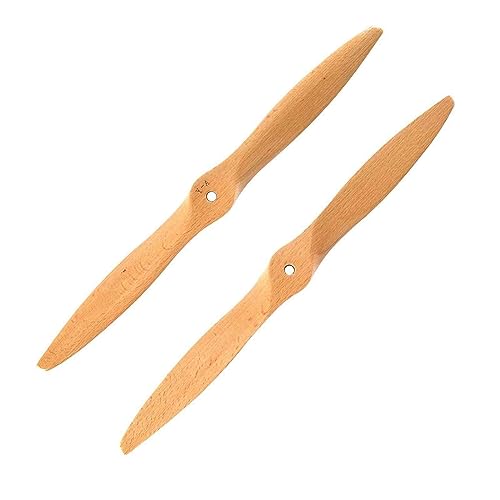 MANGRY 24inch CW Holzpropeller 24x8 24x10 für RC Gasflugzeug (Color : 24x10) von MANGRY