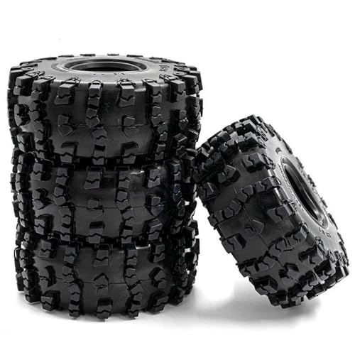 MANGRY 4 stücke 150mm * 58mm Reifen 2,2 Rad Reifen 1/10 Rc Crawler Fit for Wraith Trax Rr10 scx10 for Wrangler for Yeti 90026 90020 90031 90056 von MANGRY