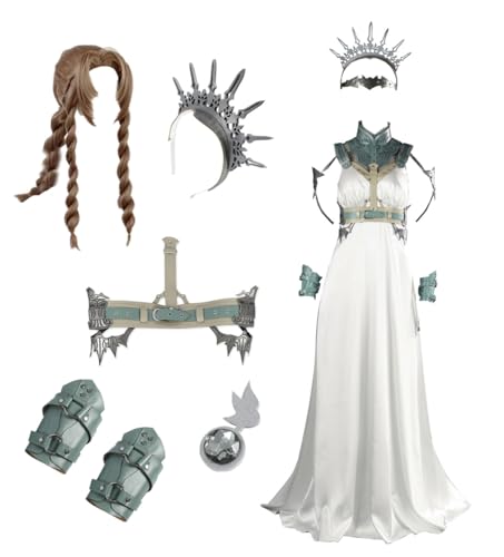 MANMICOS Kingdee Kostüm für Bühnenspiele, Cosplay, Heldin, Kleid, Partyanzug, Größe S (Aerith, klein) von MANMICOS