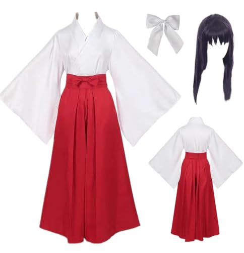 MANMICOS US-Größe Anime Utahime Iori Cosplay-Kostüme für Damen, Kimono-Rock, Anzug (groß) von MANMICOS