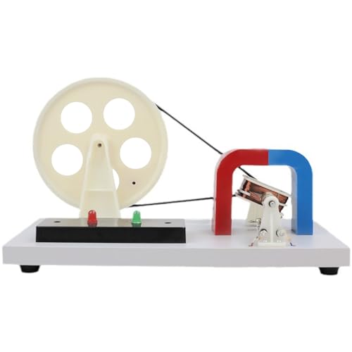 Handkurbel A-C und D-C Manueller Generator Physik Handkurbel Generator Stromerzeugung Lehrinstrument Spielzeug von MARCBUSE