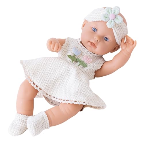 MARCBUSE 30 cm Realistische Schlafpuppe Stofftier Mit Niedlichem Gesicht Lebensecht Pädagogisch Reborns Boutiques Collection Kinderparty Geschenk von MARCBUSE