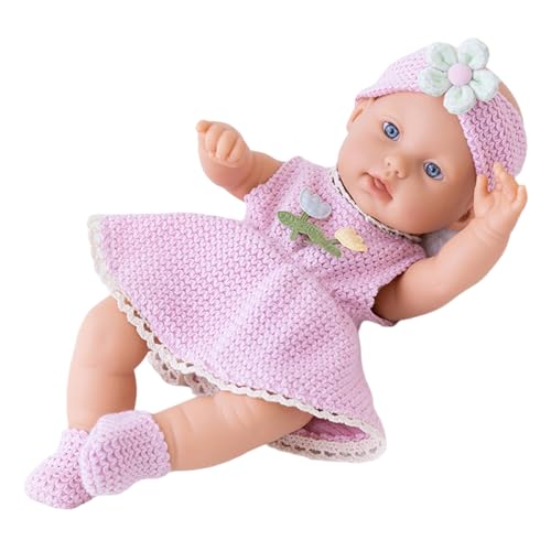 MARCBUSE 30 cm Realistische Schlafpuppe Stofftier Mit Niedlichem Gesicht Lebensecht Pädagogisch Reborns Boutiques Collection Kinderparty Geschenk von MARCBUSE