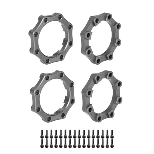 MARCBUSE 8x32 Bis 17mm Auto Hexagon Adapter Kontermutter Für Remote Auto Erweiterte Radnabe Adapter Modifizierte Kits Für Modell Fahrzeug von MARCBUSE