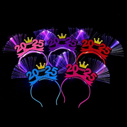 MARCBUSE Bow Light Up Headband 2025 Headwear Christmas Party Photo Props Christmas Party Headwear Cosplay Accessories von MARCBUSE