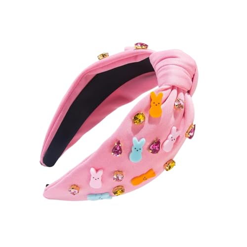 MARCBUSE Modisches Haarband, geknotete Kopfbedeckung, Kristall, Stirnband, Foto-Requisiten, Party, Cosplay, Kostüme, Tanzen, Partyzubehör, modisches Oster-Kostüm-Zubehör MARCBUSE Modisches Haarband, geknotete Kopfbedeckung, Kristall, Stirnband, Foto-Requisiten, Party, Cosplay, Kostüme, Tanzen, Partyzubehör, modisches Oster-Kostüm-Zubehör von MARCBUSE