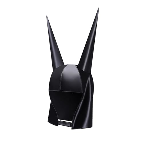 MARCBUSE Punk PU Leder Zylinder für Halloween Kostüm und Party Cosplay Dressingup Kopfbedeckung für Erwachsene und Festival Event Halloween Hut MARCBUSE Punk PU Leder Zylinder für Halloween Kostüm und Party Cosplay Dressingup Kopfbedeckung für Erwachsene und Festival Event Halloween Hut von MARCBUSE