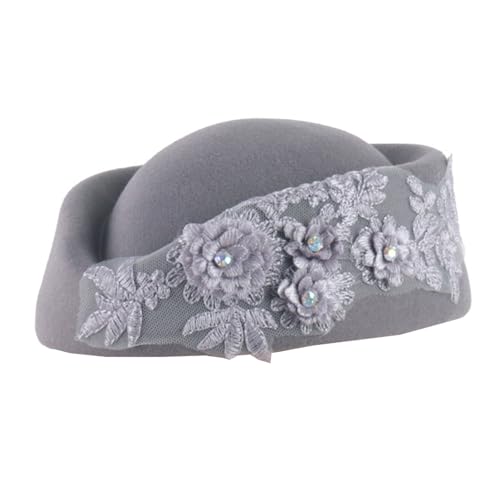 MARCBUSE Stewardess Hut Baskenmützen Halloween Cosplay Kostüm für Jugendliche für Lufthostessen Party Kostüm Cosplay Cafe Gathering MARCBUSE Stewardess Hut Baskenmützen Halloween Cosplay Kostüm für Jugendliche für Lufthostessen Party Kostüm Cosplay Cafe Gathering von MARCBUSE