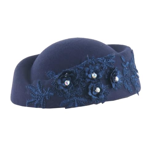 MARCBUSE Stewardess Hut Baskenmützen Halloween Cosplay Kostüm für Jugendliche für Lufthostessen Party Kostüm Cosplay Cafe Gathering MARCBUSE Stewardess Hut Baskenmützen Halloween Cosplay Kostüm für Jugendliche für Lufthostessen Party Kostüm Cosplay Cafe Gathering von MARCBUSE