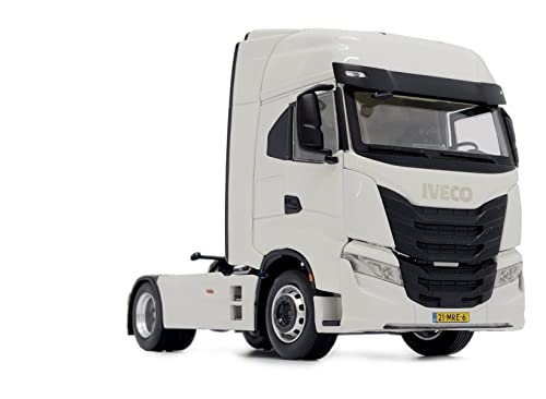 MarGe Models Iveco Sway 4x2 weiß Modell 1:32 - LKW-Modell - Metall und Kunststoff - Jugendliche - Unisex - Erwachsene von MarGe Models