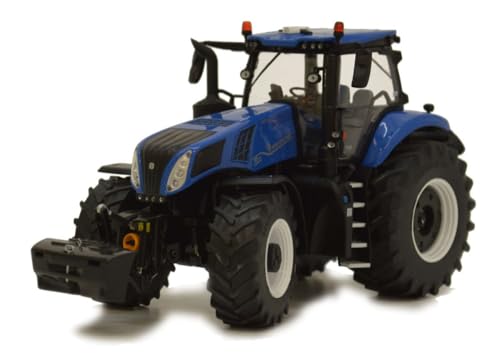 MarGe Models New Holland T8.435 Genesis Blue Modell 1:32 - Traktor - Modellauto - Jugendliche und Erwachsene von MarGe Models