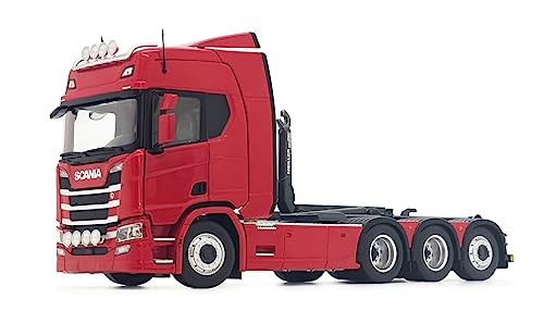 Scania R500 8x4 rot mit Haken Bester von MARGE MODELS