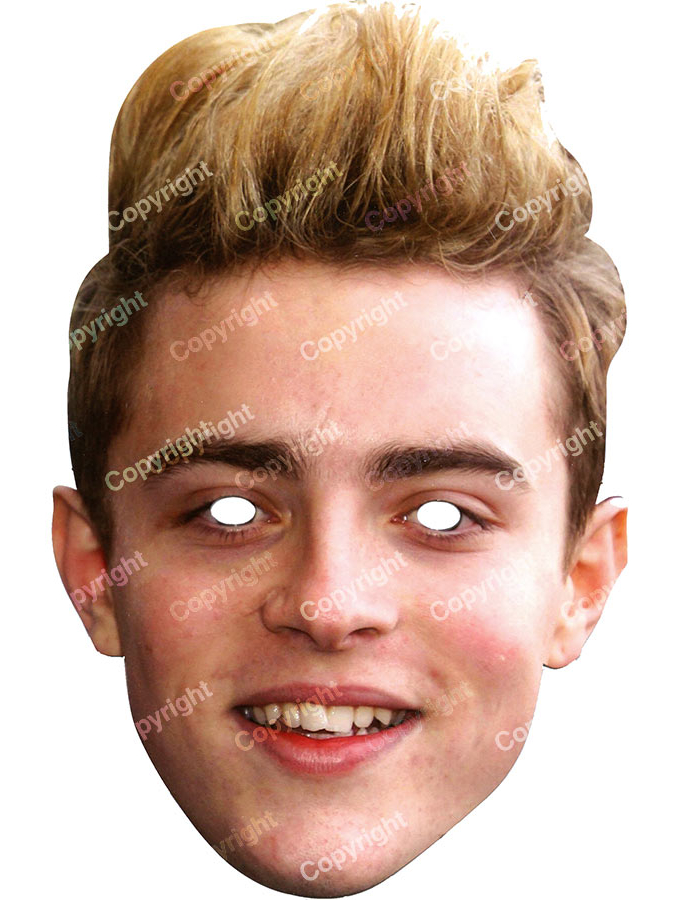 Edward Jedward Pappmaske von MASK-ARADE