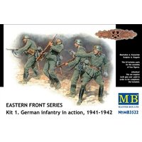 MASTER BOX LTD. MB3522 1:35 German Infantry in Action, 1941-1942 von MASTER BOX LTD.