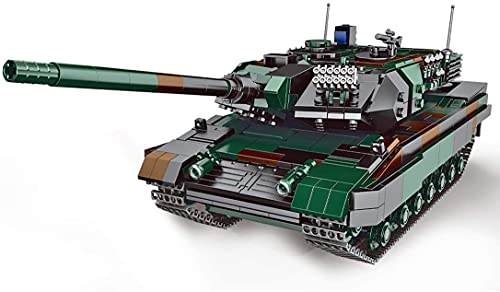 MASUSE Militär Panzer Klemmbausteine, Bausteine Panzer Modellbausatz, Konstruktionsspielzeug für Kinder und Erwachsene (#2) von MASUSE